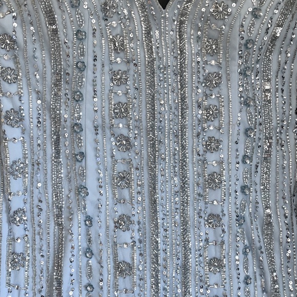 NWT Aidan Mattox Cocktail Holiday Dress Sequins Size 8 - Picture 5 of 9